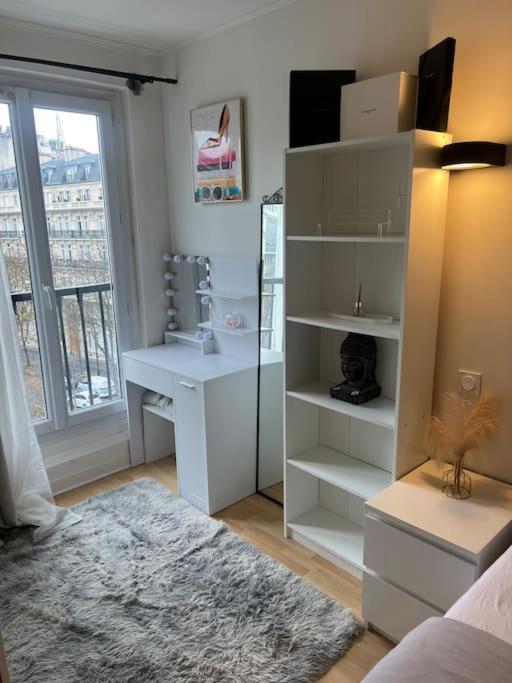 Appartement Paris Vue Tour Eiffel Trocadero Exteriör bild