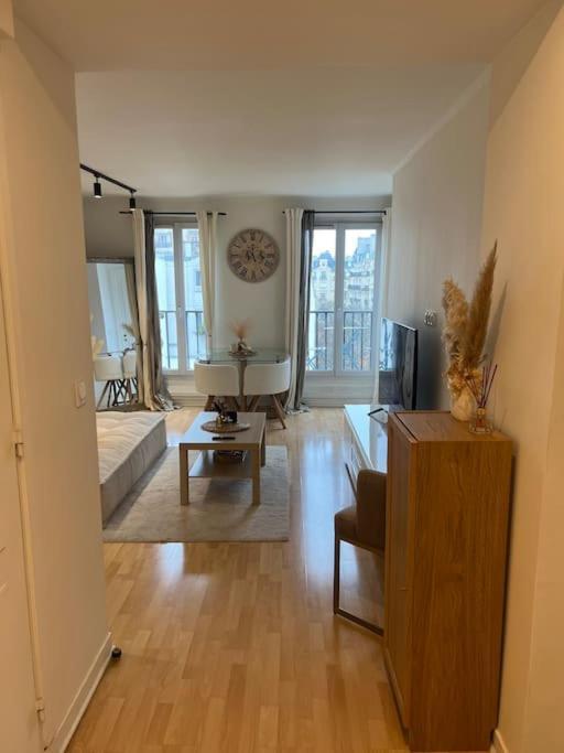 Appartement Paris Vue Tour Eiffel Trocadero Exteriör bild