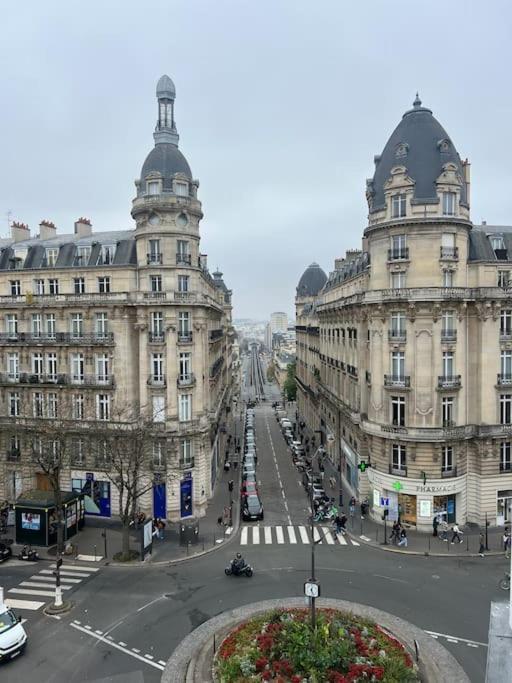 Appartement Paris Vue Tour Eiffel Trocadero Exteriör bild