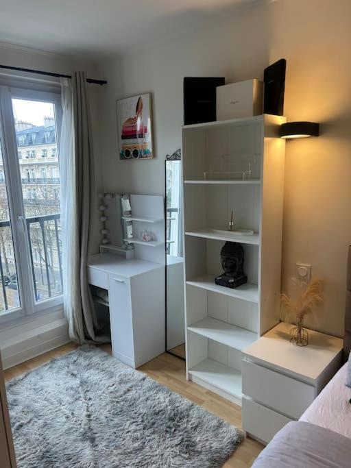 Appartement Paris Vue Tour Eiffel Trocadero Exteriör bild